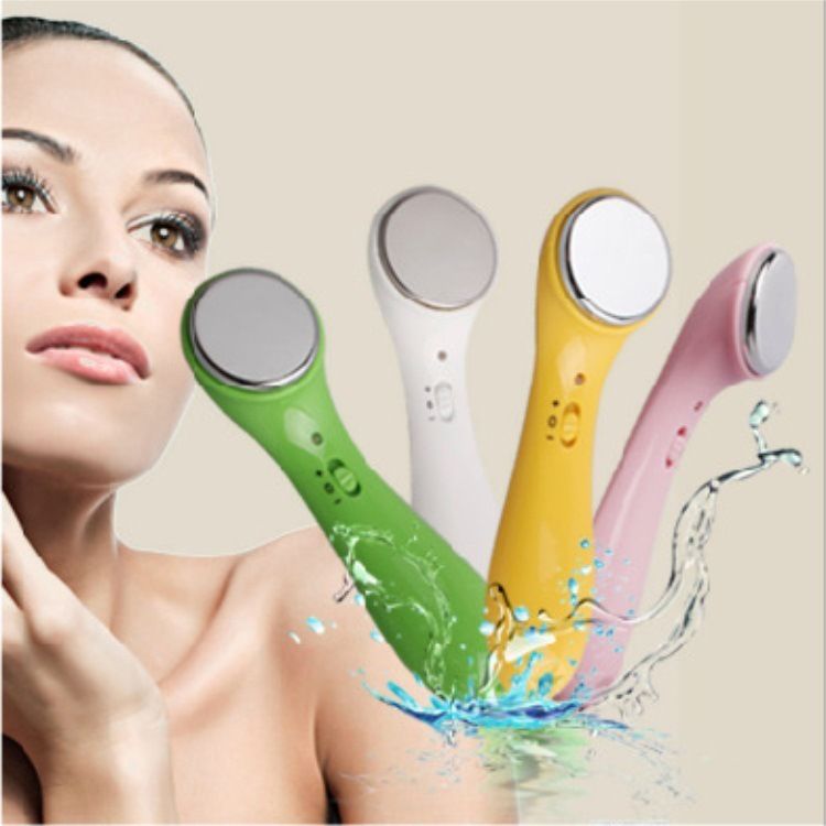 Portable Ultrasonic Iontophoresis Instrument Facial Massager Cleansing Skin Care #R571