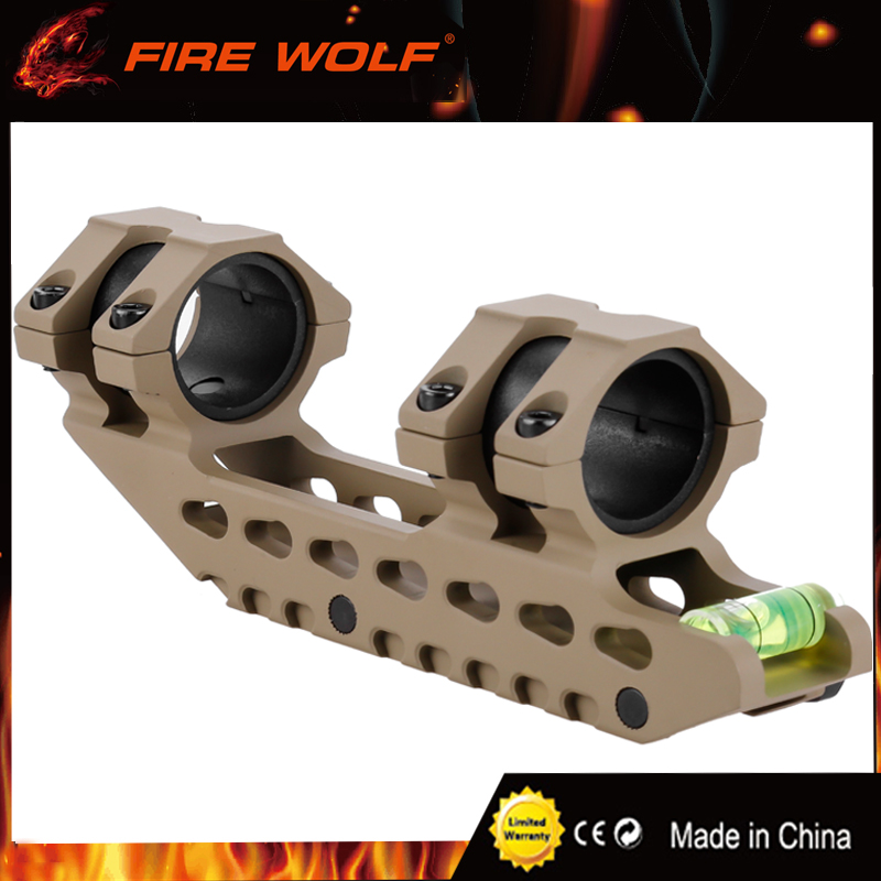 FIRE WOLF 30 /25.4 mm Offset Picatinny Weaver Hunting Rifle Scope Rings Mount Bidirectional with Bubble Level Rail Mounts
FIRE WOLF 30 /25.4 mm Offset Picatinny Weaver Hunting Rifle Scope Rings Mount Bidirectional with Bubble Level Rail Mounts