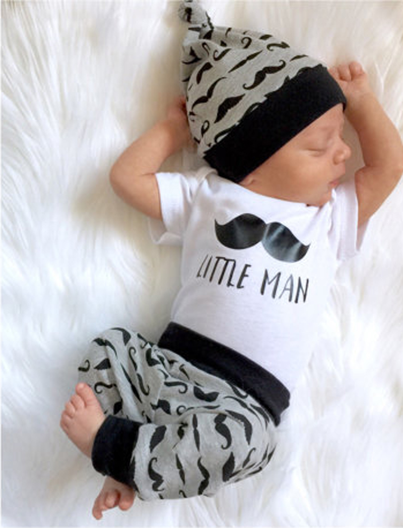 Newborn Baby boys boutique clothes infant funny gentlemen romper set 3pcs shirt and long pants little boy jumpsuit toddlers outfit pajamas, Gray
Newborn Baby boys boutique clothes infant funny gentlemen romper set 3pcs shirt and long pants little boy jumpsuit toddlers outfit pajamas, Gray