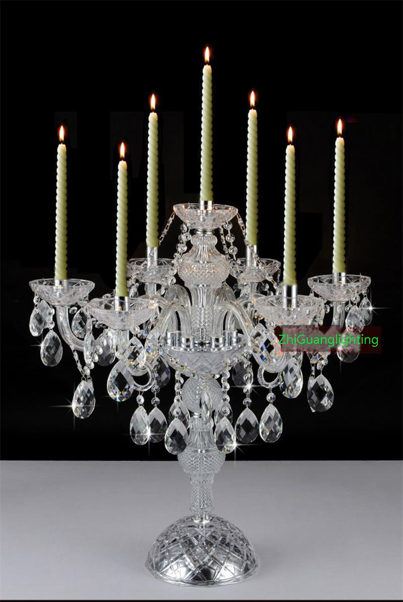 European Crystal Table Lamp Modern Living Room Restaurant Bedroom Table Lamp LED Candle Lamp Luxury Hotel Room Lamps