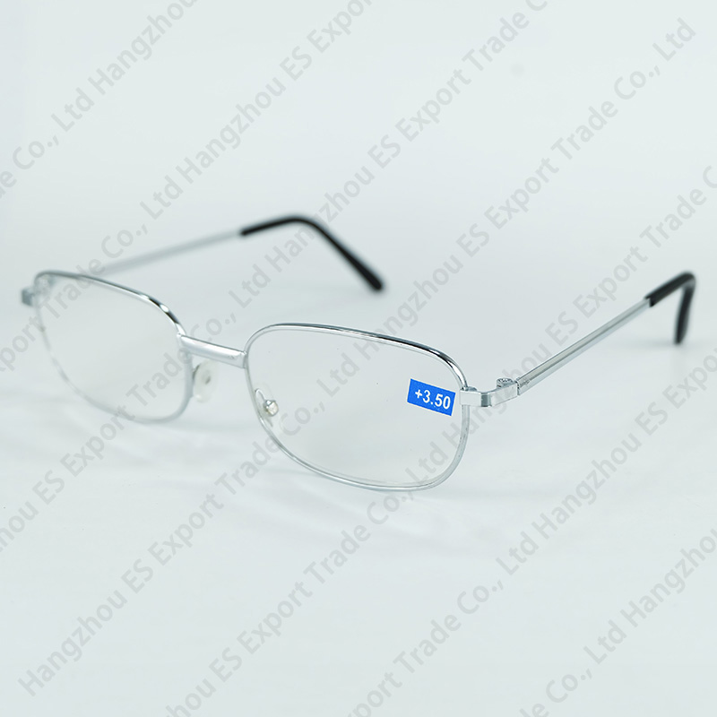 Full Metal Rim Standard Olders Reading Glasses With Power Lenses Golden And Silver 2 Colors Frame Mixed Wholesale