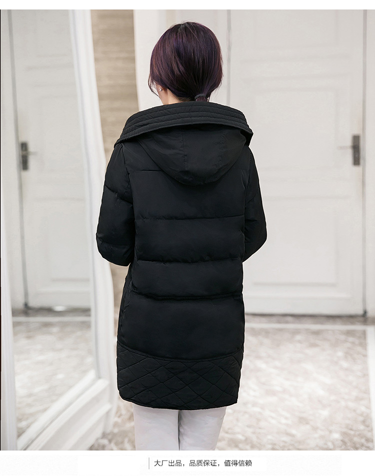 Winter Thick Cotton-Padded Coat Women Down Jacket Overcoat