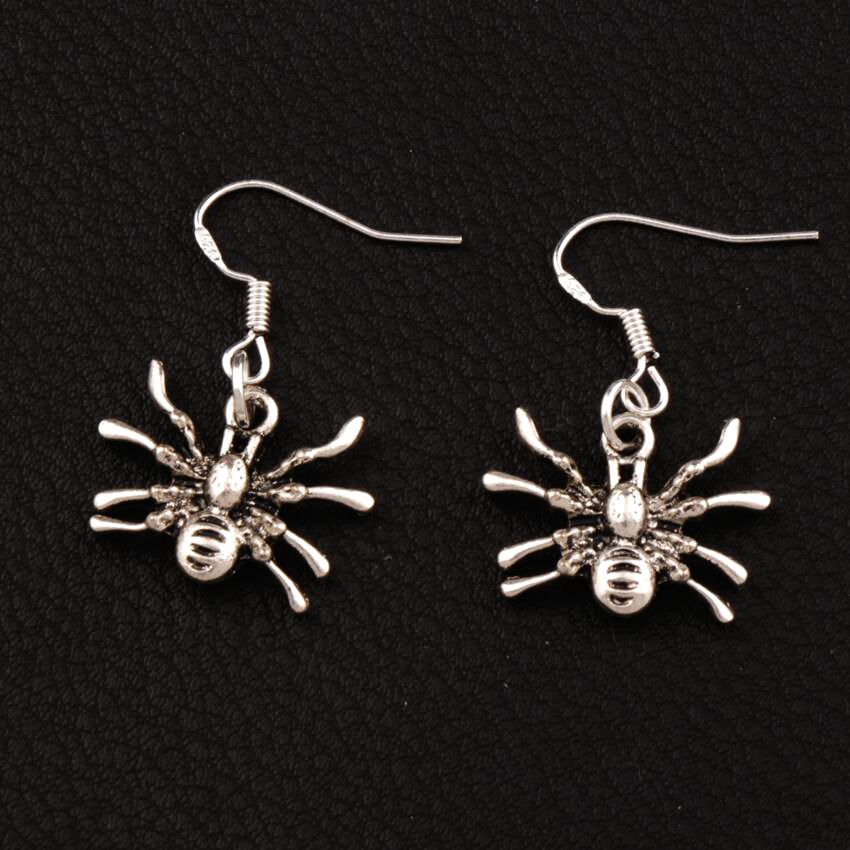 Crawling Spider Dangle & Chandelier Earrings 925 Silver Fish Ear Hook 40pairs/lot E037 19.4x29mm
Crawling Spider Dangle & Chandelier Earrings 925 Silver Fish Ear Hook 40pairs/lot E037 19.4x29mm