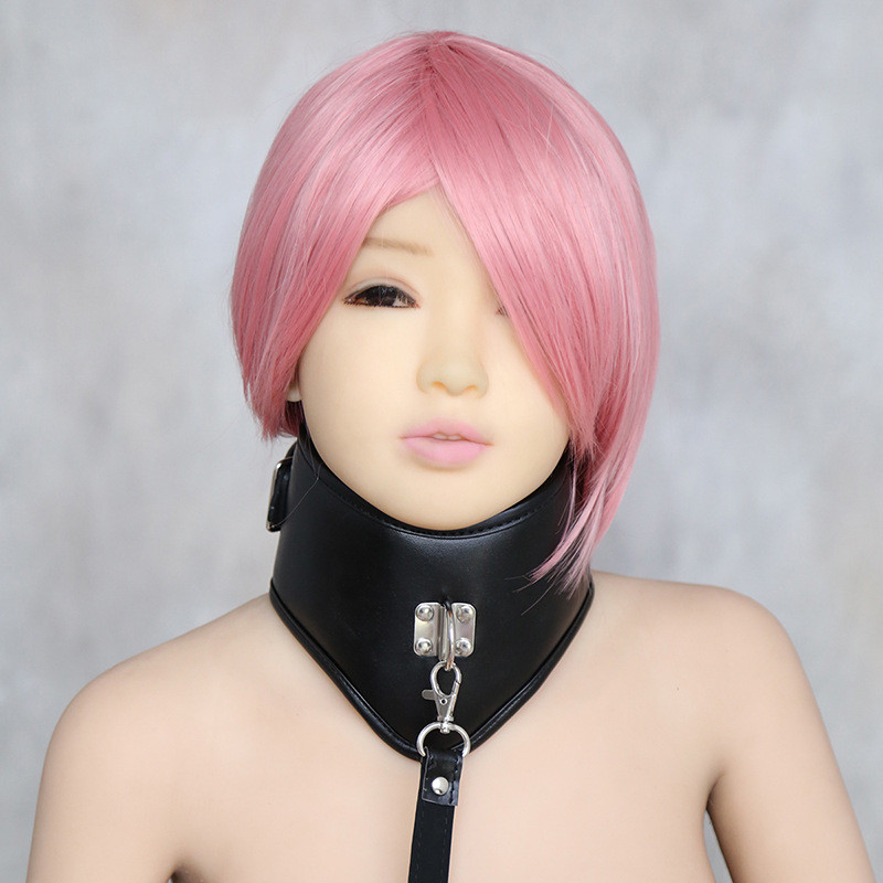 Adult Games PU Leather Collar Neck Sex Bondage Restraint Soft Sponge Inside Novelty Cosplay SM Sex Products Sex Toys for Couples 0701