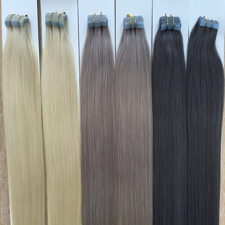 ELIBESS Hair Full cuticle aligned remy human hair double drawn 4/613 2.5g per piece 80 pieces per lot tape in human hair extension
ELIBESS Hair Full cuticle aligned remy human hair double drawn 4/613 2.5g per piece 80 pieces per lot tape in human hair extension