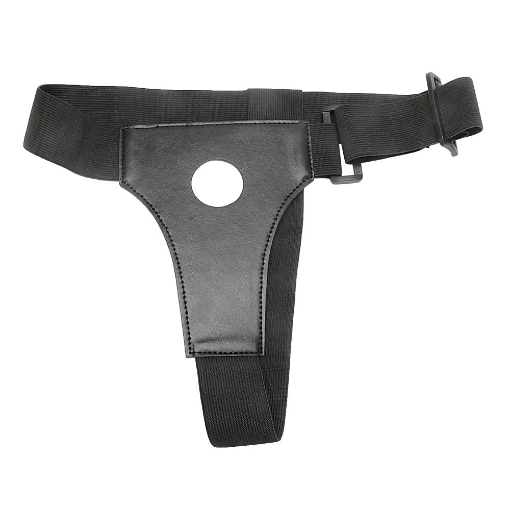 IKOKY Wearable Strap On Dildos Pants Strapon Penis Panties Black Leather Sex Toys for Lesbian Gay Adult Game q170718 - view 4