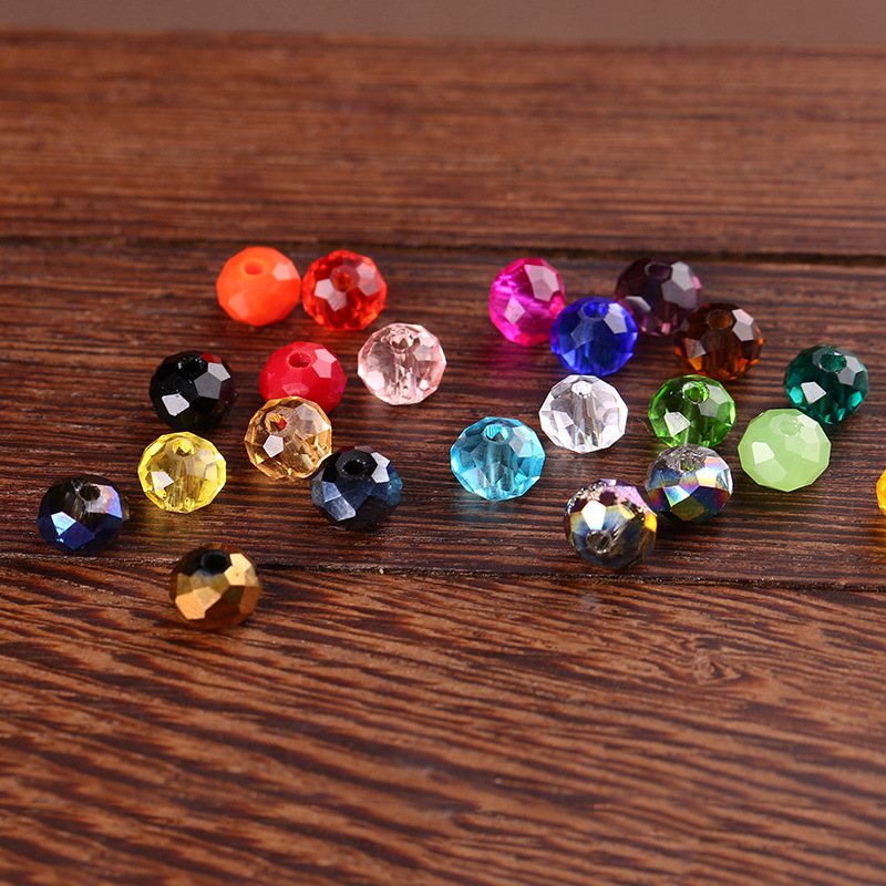4.5*6mm Crystal Round Beads Loose Glass Ball Beads for Bracelet Necklace Accessories Jewelry Making DIY
4.5*6mm Crystal Round Beads Loose Glass Ball Beads for Bracelet Necklace Accessories Jewelry Making DIY