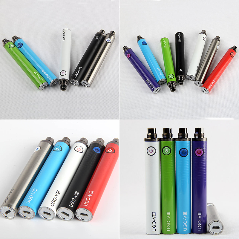 eGo eVod USB Battery Passthrough 1300mah UGO V3 E Cig Vape Batteries with Charger Cable fit 510 Thread Vaporizer Pen Atomizer Clearomizer
eGo eVod USB Battery Passthrough 1300mah UGO V3 E Cig Vape Batteries with Charger Cable fit 510 Thread Vaporizer Pen Atomizer Clearomizer