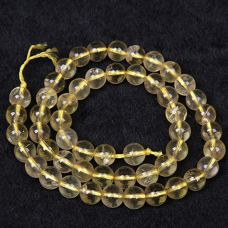 Natural Citrines Beads 6/8/10mm Round Yellow Crystal Quartz Stone Loose Beads For DIY Jewelry Bracelet Findings Craft Making
Natural Citrines Beads 6/8/10mm Round Yellow Crystal Quartz Stone Loose Beads For DIY Jewelry Bracelet Findings Craft Making