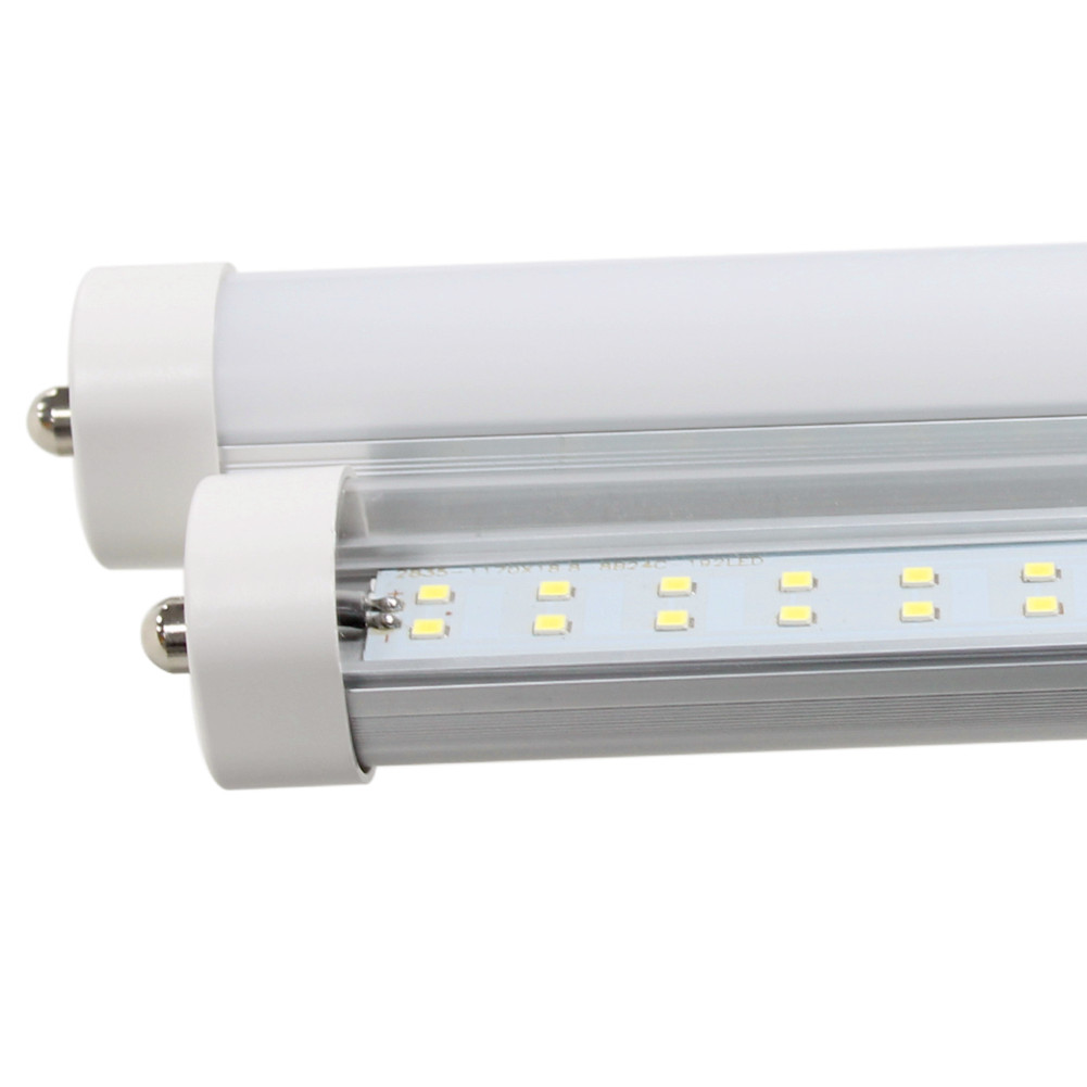 UL FCC 8ft led t8 tubes T8 Single Pin FA8 LED Tubes Light 45W 72W High Lumens AC 85-265V Stock In US