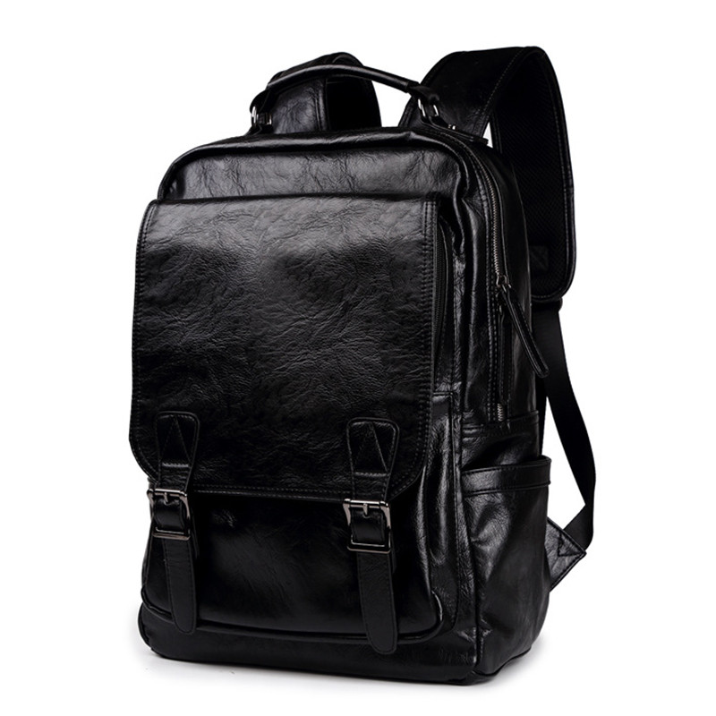 New Arrival Male Functional bags Fashion Men travel backpack PU Leather backpack big capacity Men laptop School Bag Boy Leisure Handbag, Black
New Arrival Male Functional bags Fashion Men travel backpack PU Leather backpack big capacity Men laptop School Bag Boy Leisure Handbag, Black
