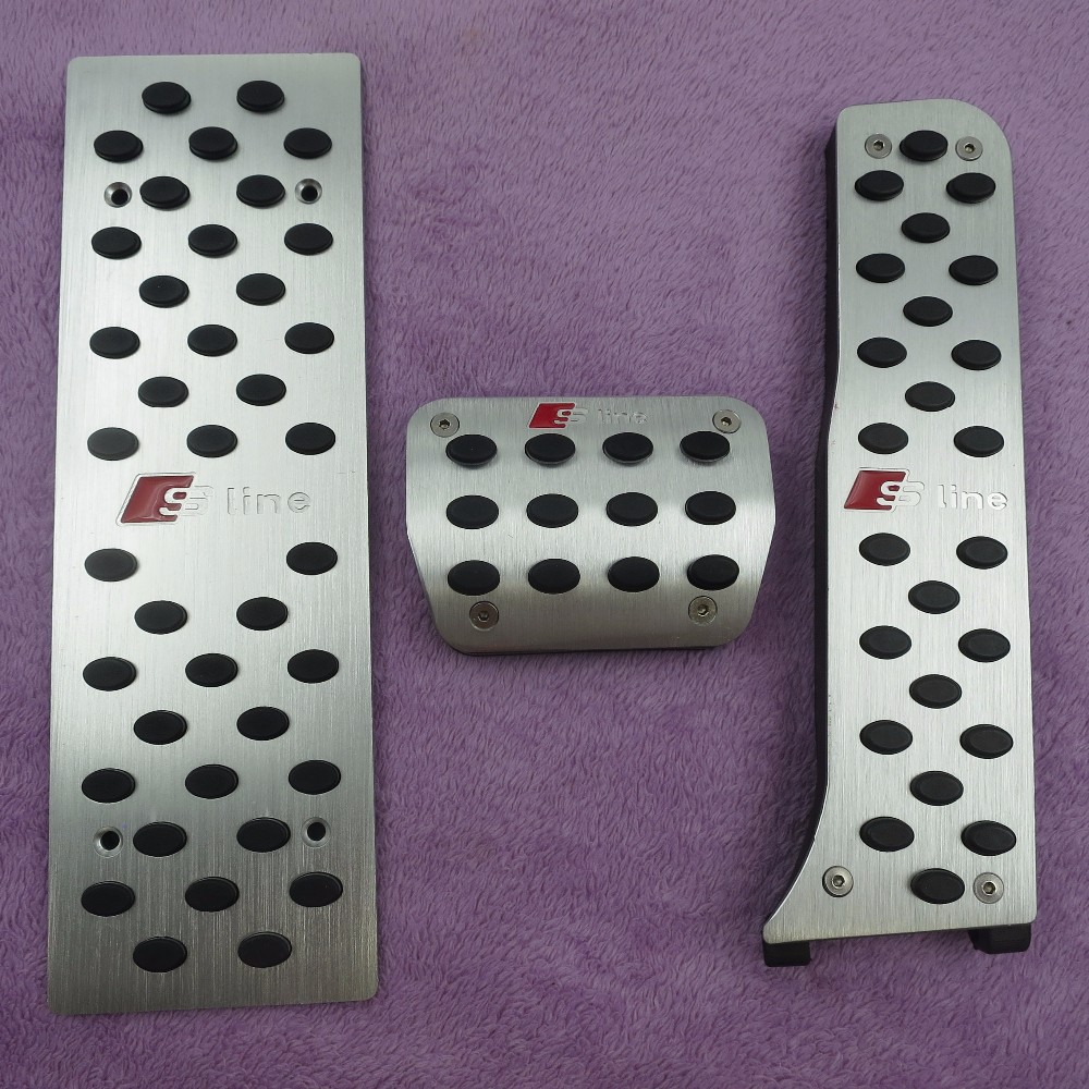 Car Accessories Aluminum alloy For Audi Q3 A3 TT AT Auto Transmission Accelerator Brake Footrest Pedal Pads Car styling 01
Car Accessories Aluminum alloy For Audi Q3 A3 TT AT Auto Transmission Accelerator Brake Footrest Pedal Pads Car styling 01