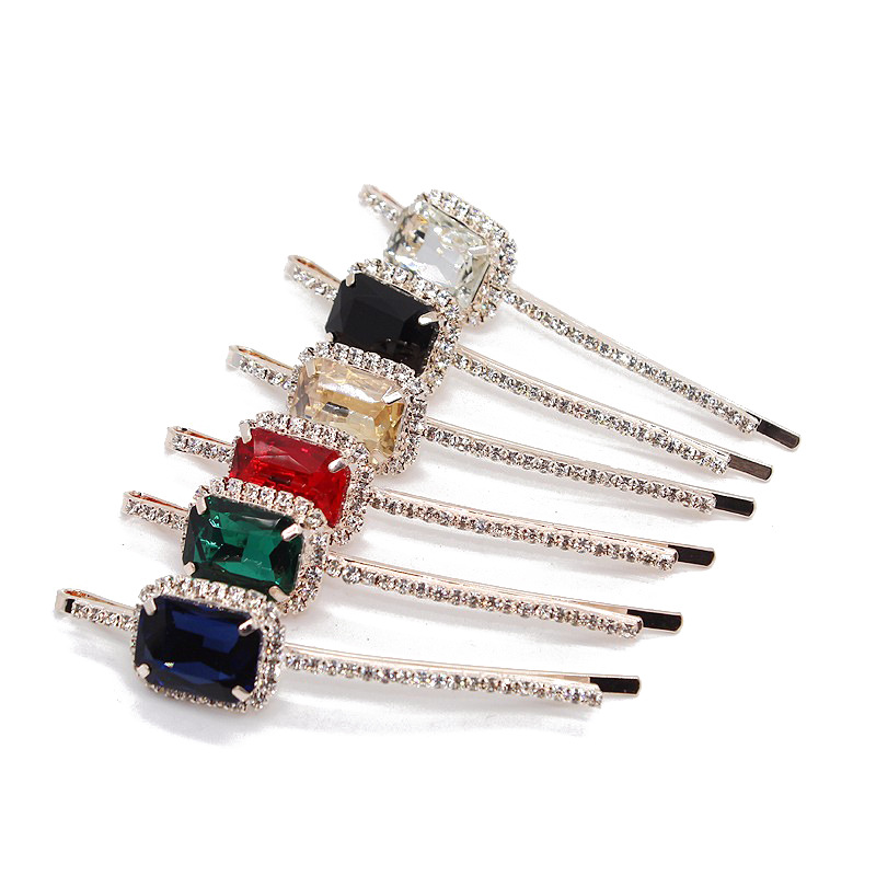 Trendy Red Hairpin Rose Gold Square Clear Crystal Hair Barrettes Black Rhinestone Hair Clips For Women Girls Hair Accessories
Trendy Red Hairpin Rose Gold Square Clear Crystal Hair Barrettes Black Rhinestone Hair Clips For Women Girls Hair Accessories