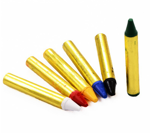 Body Paint Crayons Pearl Neon Fluorescent Maquiagem Makeup Kids Face Paint Pigment UV Glow Painting 6 Color/Set