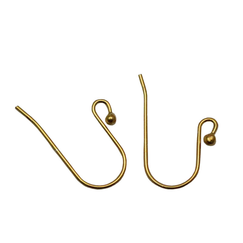 Beadsnice 925 Earring Hooks 21gauge Handmade Sterling Silver Earring Wires with Ball end for DIY Earrings Making ID25417
