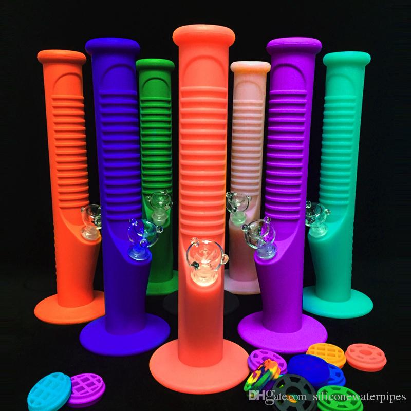 Free shipping Silicone Water Pipes 14 inch 13 Colors Unbreakable New arrived 14.4 mm Joint Glass sets glass bongs glass pipes water bongs
Free shipping Silicone Water Pipes 14 inch 13 Colors Unbreakable New arrived 14.4 mm Joint Glass sets glass bongs glass pipes water bongs