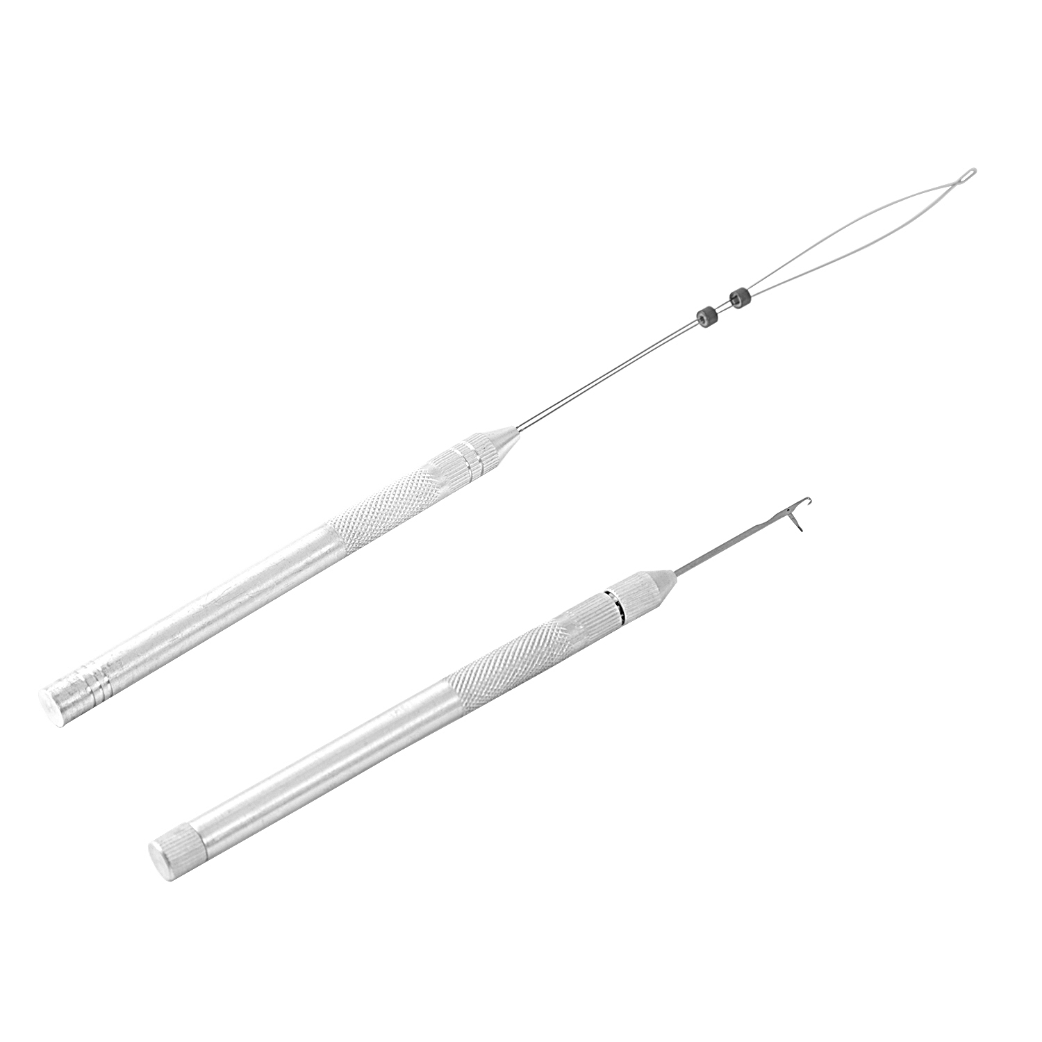 Neitsi 1PC Stainless Steel Pulling Loop Threader + 1PC Stainless Steel Hook Needle with 3pc Metal Crochet Replacements in Hair Tools, Silver
Neitsi 1PC Stainless Steel Pulling Loop Threader + 1PC Stainless Steel Hook Needle with 3pc Metal Crochet Replacements in Hair Tools, Silver