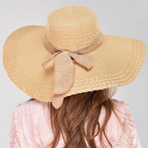 Women's Large Brim Sun Hats with Bowknot Summer Foldable Sun Shading Straw Hats Beach Holiday Style Wide Brim Hats Floppy, Beige
Women's Large Brim Sun Hats with Bowknot Summer Foldable Sun Shading Straw Hats Beach Holiday Style Wide Brim Hats Floppy, Beige