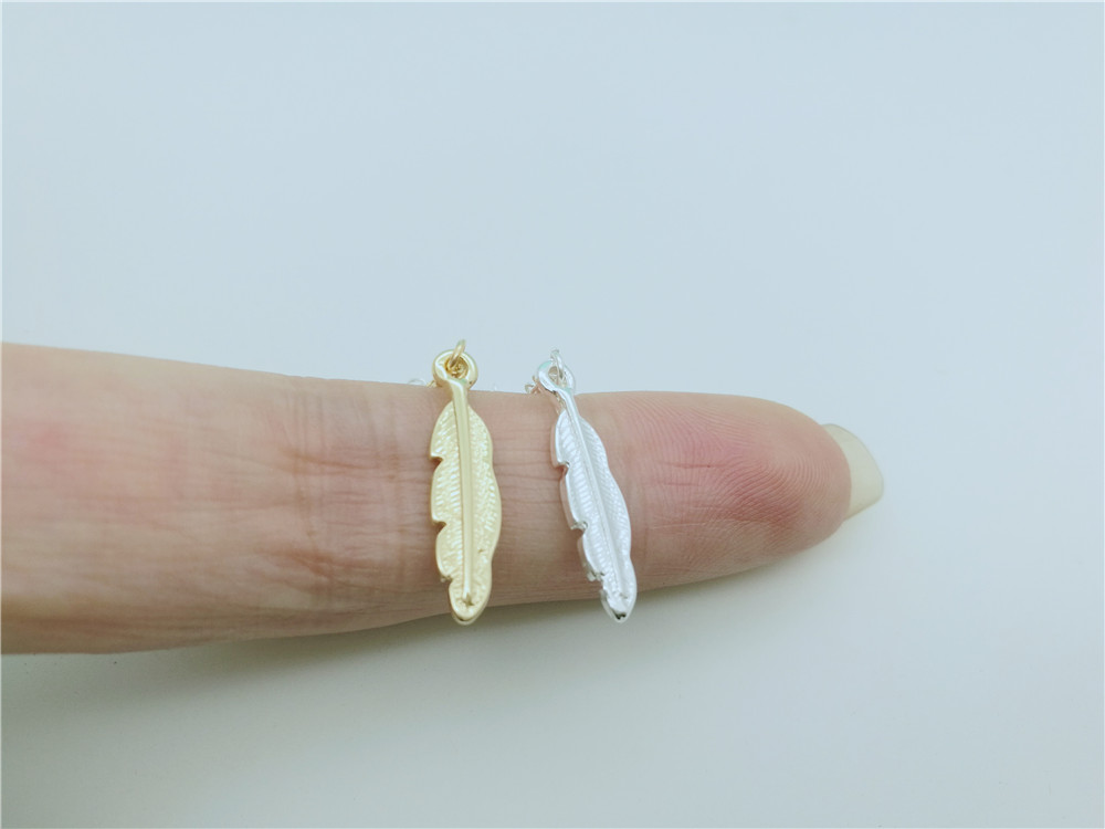 10PCS- B051 Angel Wings Long Feather Bracelet Nature Pot Leaf Vine Bracelet Plant Olive Tree Fallen Leaf Bracelets for Womens