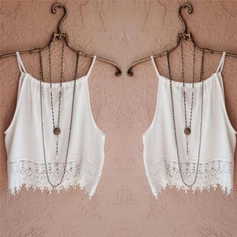 Wholesale- 2016 Fashion Womens Summer Lace Crop Tops Short Sleeve Blouse Casual Tank Tops White O-Neck Sleeveless Tee T-Shirt top female, As pic
Wholesale- 2016 Fashion Womens Summer Lace Crop Tops Short Sleeve Blouse Casual Tank Tops White O-Neck Sleeveless Tee T-Shirt top female, As pic