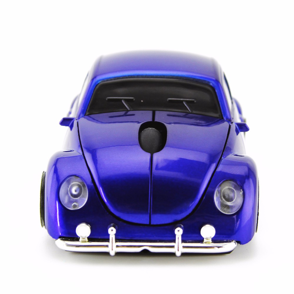 Unique Car Mouse Classic Beetle 2.4G wireless Mouse USB Optical Gaming 3D Mice The bug Comfortable 3D Sports Car Mouse for PC Laptop