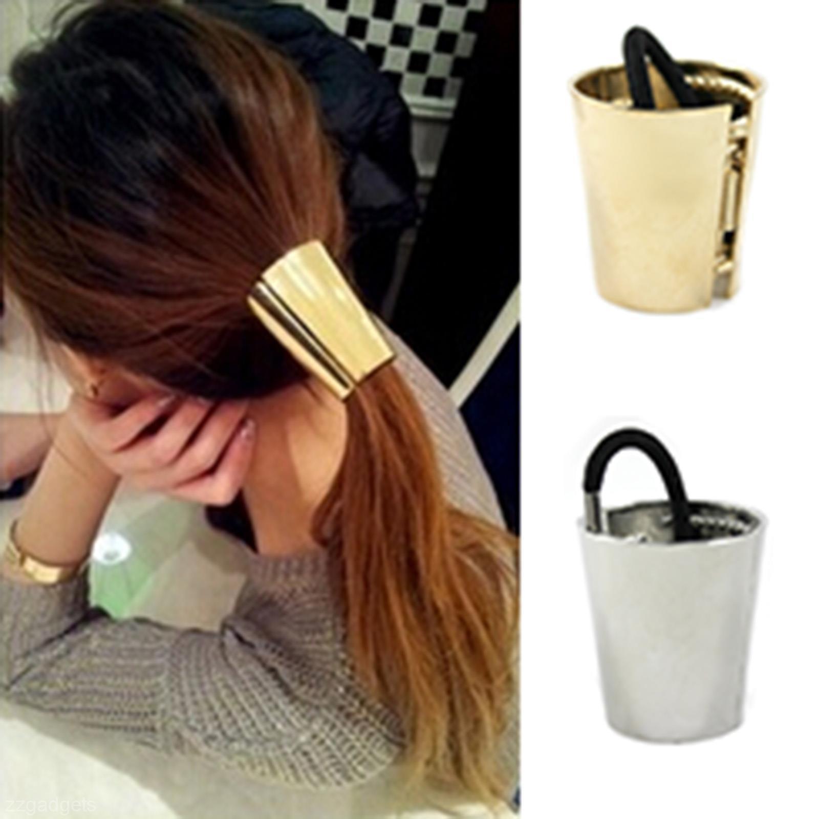 Hair band Women Fashion Punk Metal Circle Hair Ring Headband Wrap Headpiece Hair Band #T701