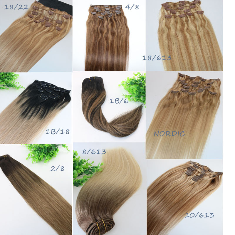 250gram Colored #2#3#27 Blonde Highlight Ombre Hair Balayage Skin Weft Seamless Brazilian Virgin Hair Extensions Tape in Hair Extensions