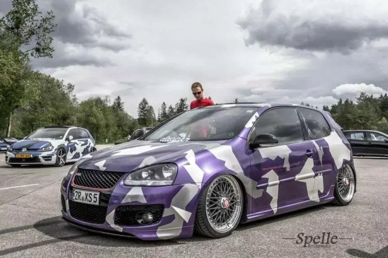 Large Spots Purple white style Camo Vinyl Truck / Car Wrap With air bubble Free Waterproof Auto cover sticker skins size 1.52x10m/20m/30m