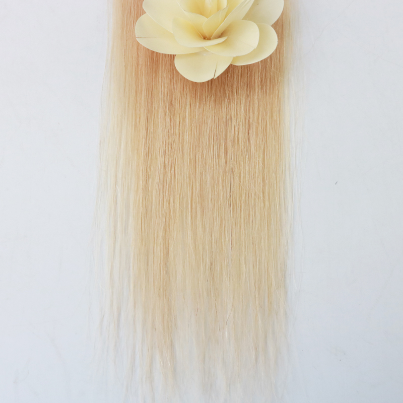 Ombre Human Hair Extensions of Tape Ombre Hair Color #3 Fading to #613 Skin Weft Remy Human Hair 50g 20Pcs Per Package