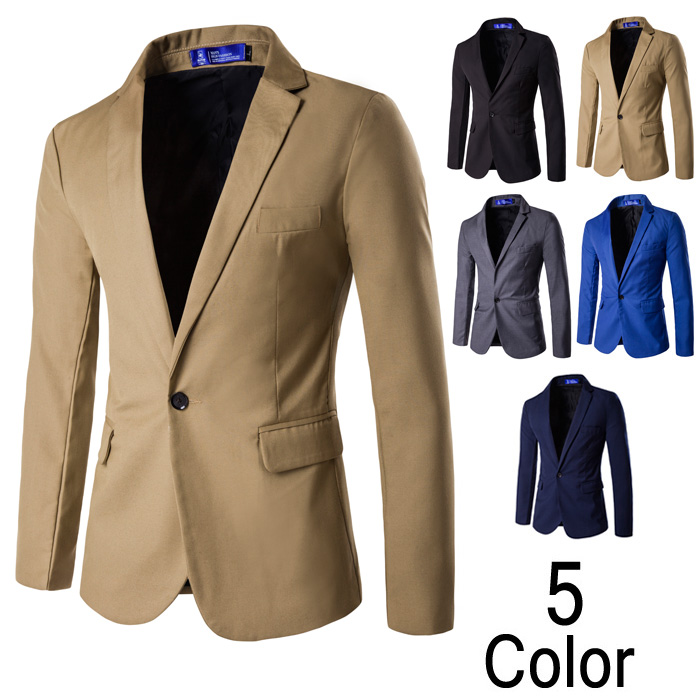 Wholesale- New Spring Autumn Mans brand fashion blazer coats casual coat Jacket mens blazer pattern one button Solid color xxxl men blazer, Lake blue
Wholesale- New Spring Autumn Mans brand fashion blazer coats casual coat Jacket mens blazer pattern one button Solid color xxxl men blazer, Lake blue