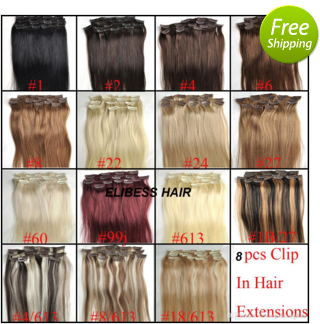 Popular product Straight Brazilian Human Remy Hair Colorful Human Hair Clip In Extensions 140 Gram 12 to 26 inches, Black
Popular product Straight Brazilian Human Remy Hair Colorful Human Hair Clip In Extensions 140 Gram 12 to 26 inches, Black