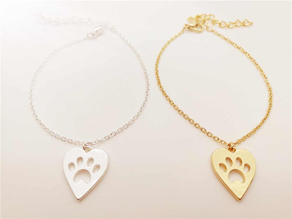 5PCS- B062 Cute Pet Heart Paw Bracelet Love Heart and Paw Bracelet Memorial Animal Puppy Bear Cat Dog Palm Print Bracelets
5PCS- B062 Cute Pet Heart Paw Bracelet Love Heart and Paw Bracelet Memorial Animal Puppy Bear Cat Dog Palm Print Bracelets