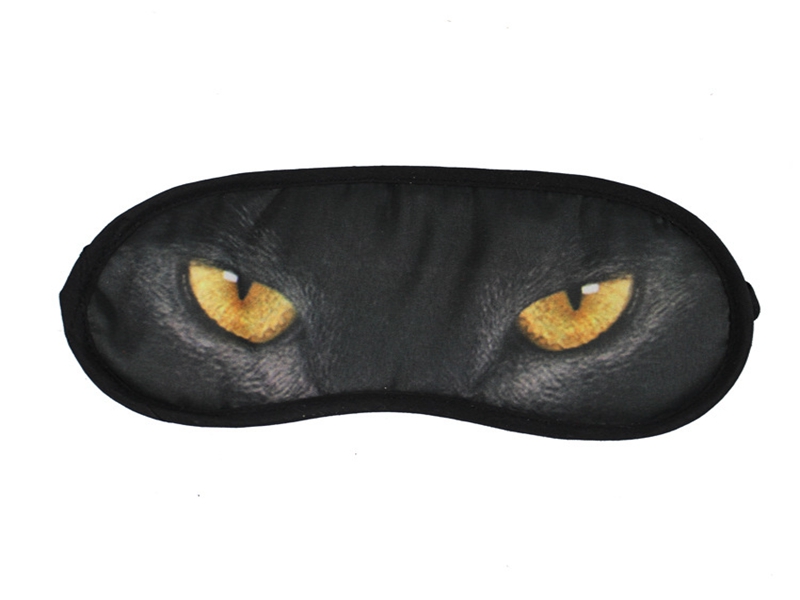100pcs/lot Fast Shipping Sexy 3D Print Animal Eyeshade Covers Travel Sleeping Eye Mask Sleep Cover Blindfold Eye Mask.