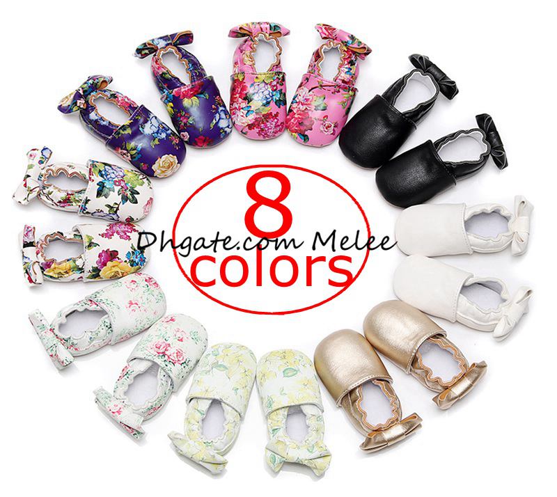 New style Ins Kids Floral print First walkers Princess baby shoes cute bow baby candy Ballet shoes Newborn Girls mocassins Soft Soled, 8colors choose free(m01-m19)
New style Ins Kids Floral print First walkers Princess baby shoes cute bow baby candy Ballet shoes Newborn Girls mocassins Soft Soled, 8colors choose free(m01-m19)