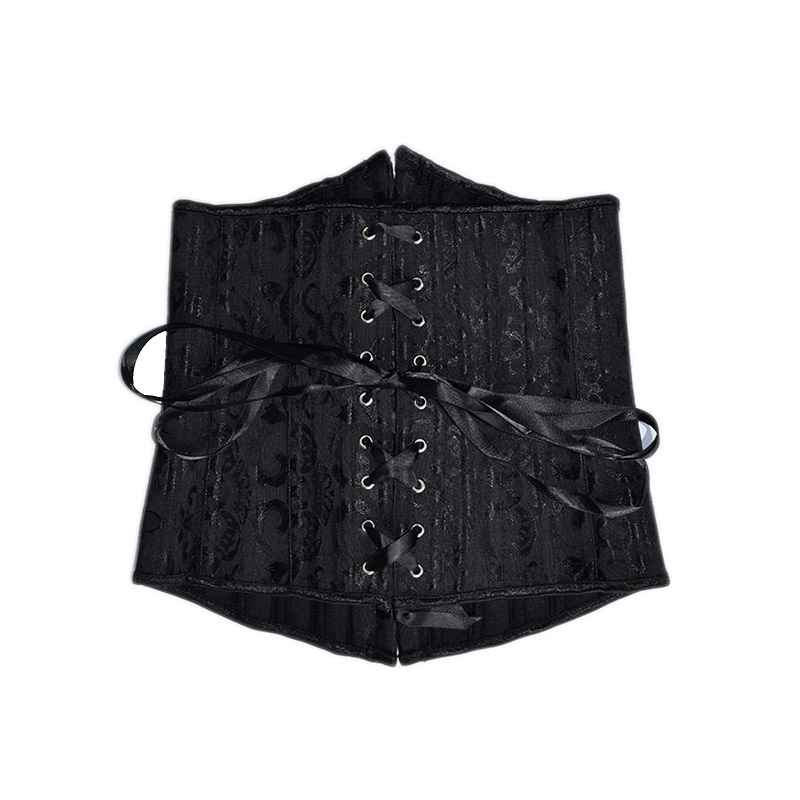 24 Steel Bones Sexy Control underbust Corsets & Bustiers Waist Cincher Corselet Body Shaper 9083