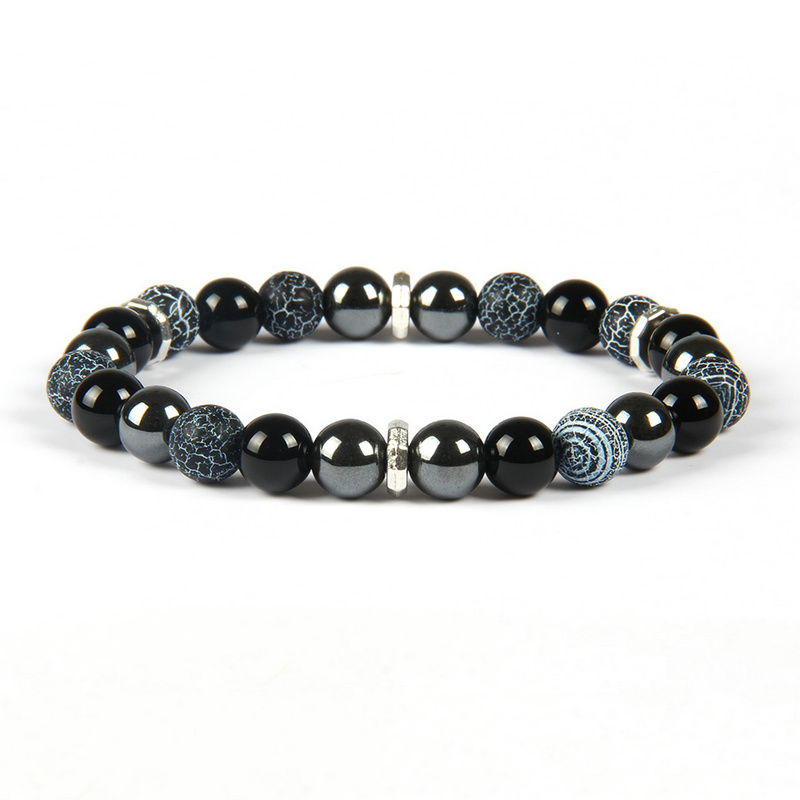 Top Quality Mens Chakra Bracelet Wholesale 8mm Mix Weathering and Black Onyx Stone Beaded Bracelets For GIft
Top Quality Mens Chakra Bracelet Wholesale 8mm Mix Weathering and Black Onyx Stone Beaded Bracelets For GIft