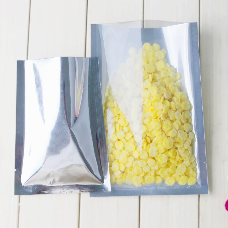 gift bags 100pcs lot 6 sizes half clear vacuum pouches aluminum foil storage bags open top heat sealable food packaging free pack
gift bags 100pcs lot 6 sizes half clear vacuum pouches aluminum foil storage bags open top heat sealable food packaging free pack