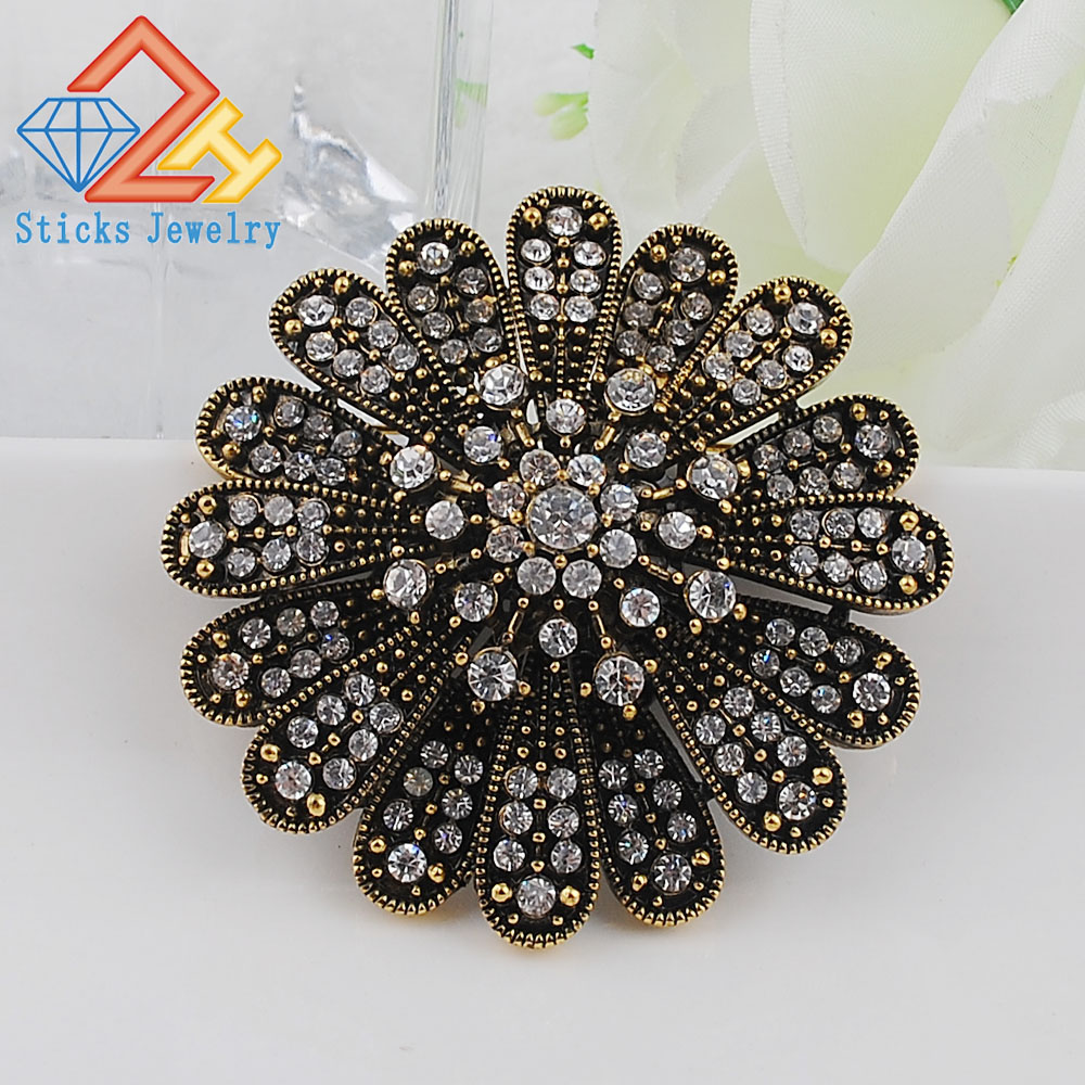 Popular Cute Flower Brooch Full Created Diamond Exquisite Brooch 1pcs/lot drop shipping
Popular Cute Flower Brooch Full Created Diamond Exquisite Brooch 1pcs/lot drop shipping