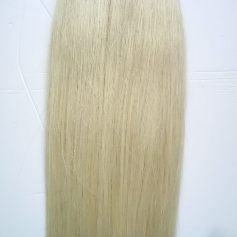 #613 Bleach Blonde Brazilian Micro Nano Loop Ring Human Hair Extensions 100g 1g/s Straight micro bead hair extensions Blonde Brazilian Hair