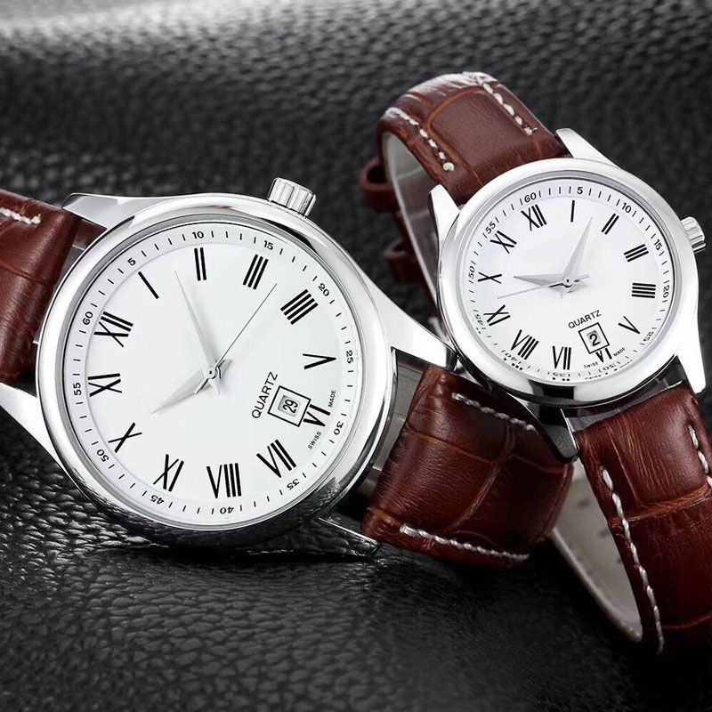 Waterproof Genuine Leather Dress Watch - Luxury Quartz Wristwatch for Men and Women. Perfect Gift for Christmas or Valentine's Day.
Waterproof Genuine Leather Dress Watch - Luxury Quartz Wristwatch for Men and Women. Perfect Gift for Christmas or Valentine's Day.