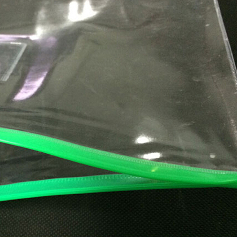 New 20pcs File Bag Stationery Clear Plastic Bag Translucent Folder A4/A5/A6 Size Document Bag File Folder School Office Supply Free Shipping