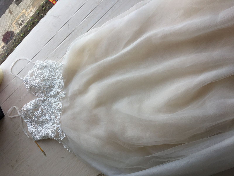 Real Image Berta Wedding Dresses Spaghetti Neckline Appliques Sequins Wedding Gowns Backless Floor Length Plus Size Wedding Dress