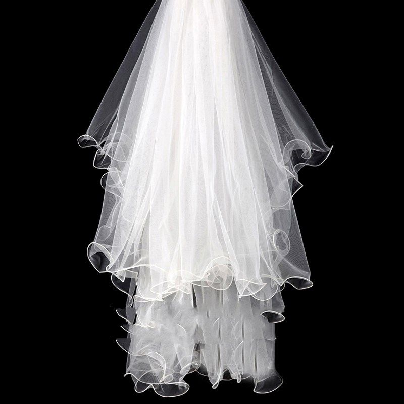 Ruffles White Tiers Tulle Romantic Wedding Events Wedding Supplies Bridal Accessories Bridal Veil Custom MADE In Stock, Ivory
Ruffles White Tiers Tulle Romantic Wedding Events Wedding Supplies Bridal Accessories Bridal Veil Custom MADE In Stock, Ivory
