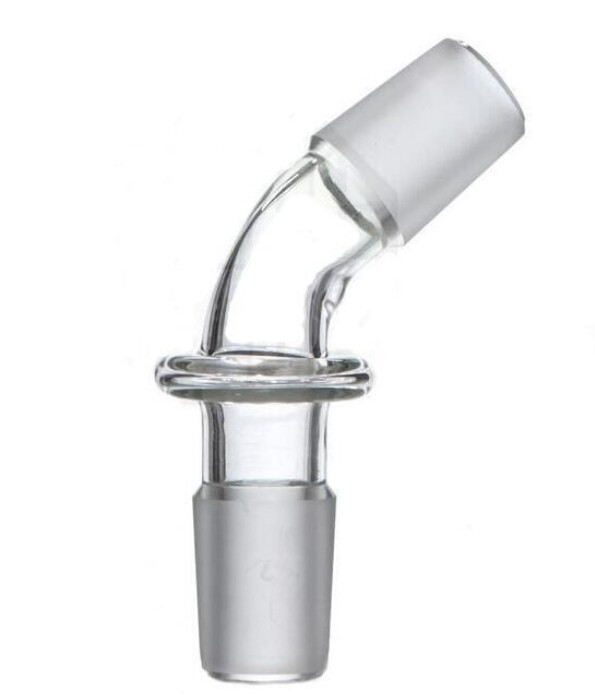 45 Degree Bent Male to Male Glass Adapter 14mm 18mm Glass Converter Male Joint Dome Adapter for Glass Bongs Adapter Water Pipe
45 Degree Bent Male to Male Glass Adapter 14mm 18mm Glass Converter Male Joint Dome Adapter for Glass Bongs Adapter Water Pipe