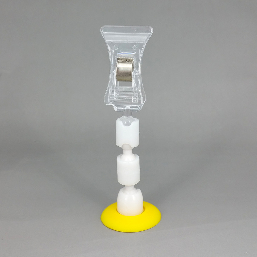 White or Yellow Base Dia.28mm POP Plastic Card Holder Price Tag Promotion Clips H85mm For Retail Store Display Sign 30pcs
White or Yellow Base Dia.28mm POP Plastic Card Holder Price Tag Promotion Clips H85mm For Retail Store Display Sign 30pcs