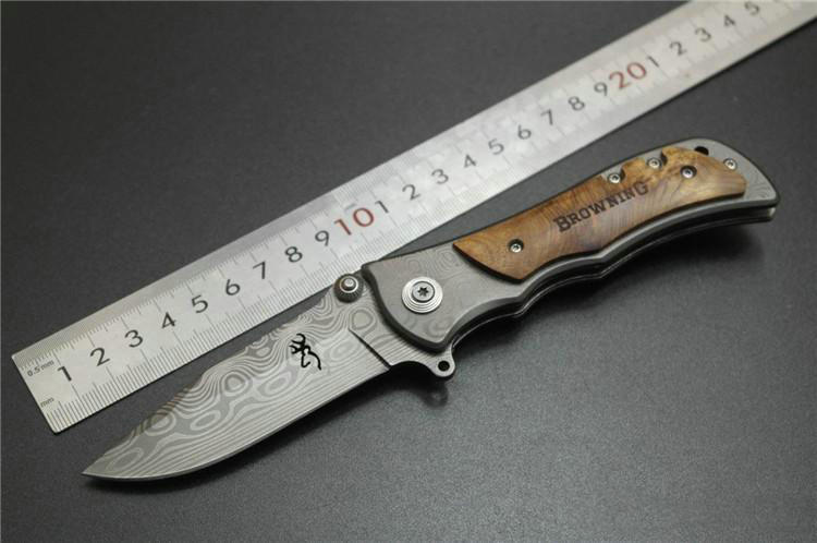 Collection Browning 339 Classic Damascus Tattoo Tactical Folding Knife 440C 57HRC Camping Hunting Survival Pocket Knife Kageki Handle EDC
Collection Browning 339 Classic Damascus Tattoo Tactical Folding Knife 440C 57HRC Camping Hunting Survival Pocket Knife Kageki Handle EDC