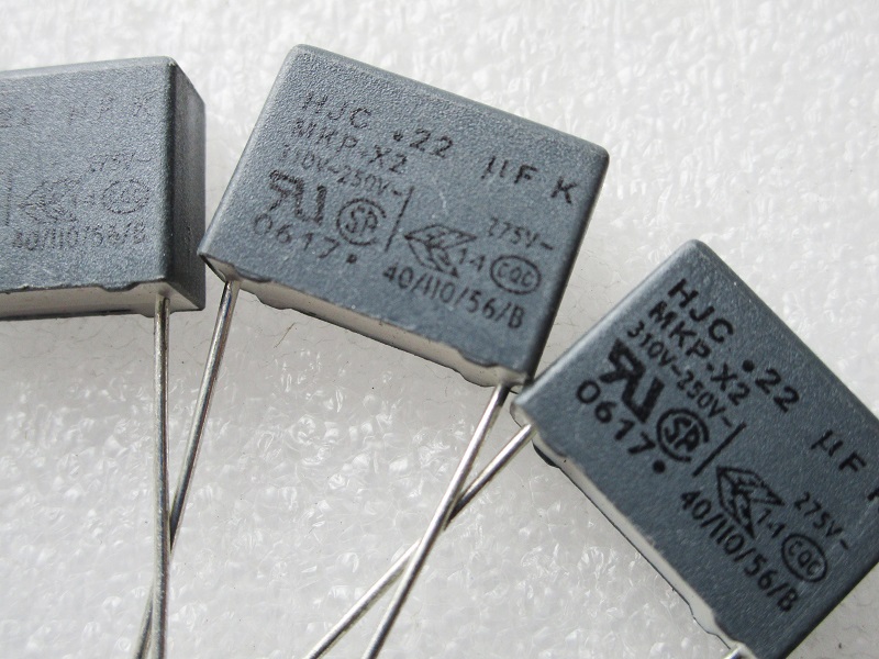Taiwan genuine HJC Safety X2 capacitor 275VAC 224 0.22UF 220NF feet away from P15MM