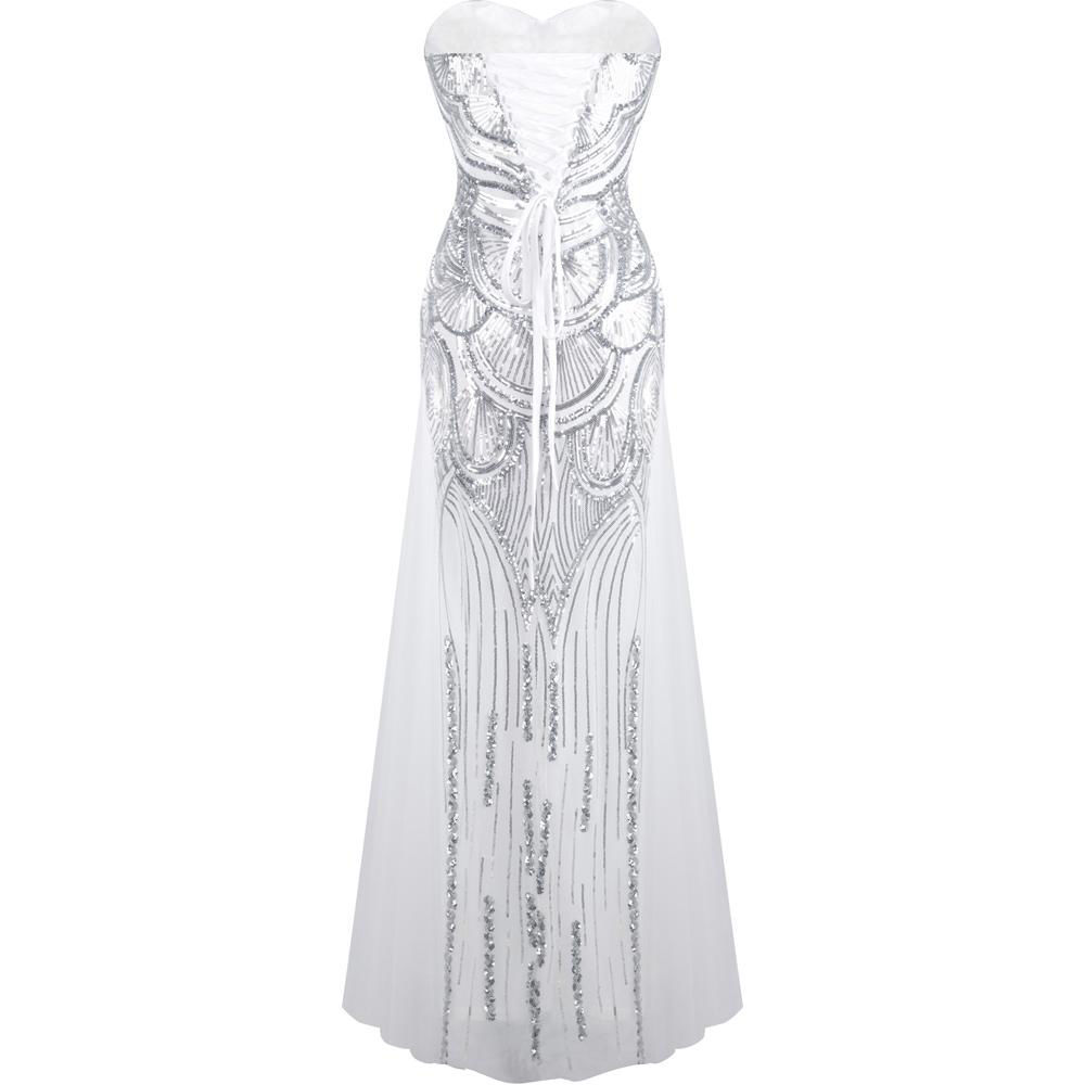 2023 Gold Dress Long Sequined Evening Dress Under 50 Sweetheart Elegant Lace Up Back Prom Dresses Silver Bandage Formal Gown