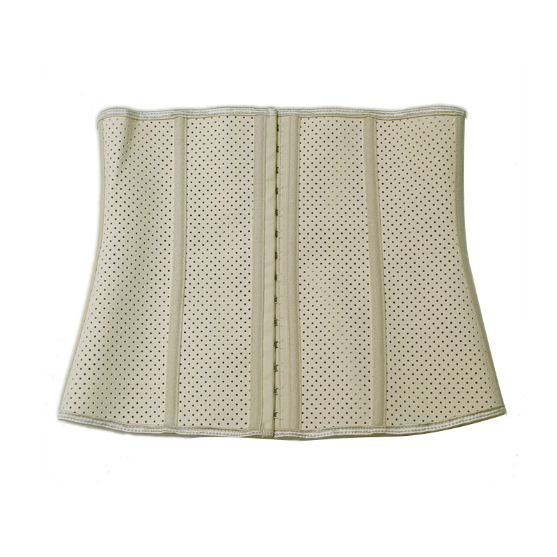 Plus-Size Women's Underbust Latex Corset - 30cm Waist Shaper with Steel Boning for Comfort