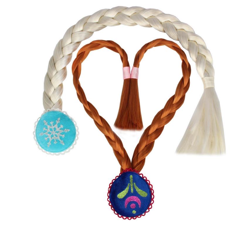 Snow Princess Light Gold Braid Wig Hair Clip Kids Baby Girl Costume Props Children Hair Accessories Silver Brown XMAS Party Cosplay Custome, Silver with clip
Snow Princess Light Gold Braid Wig Hair Clip Kids Baby Girl Costume Props Children Hair Accessories Silver Brown XMAS Party Cosplay Custome, Silver with clip